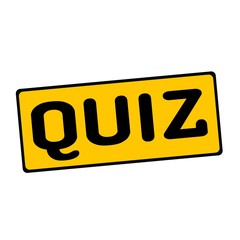 QUIZ wording on rectangular signs