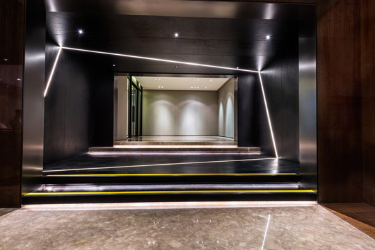 Foyer entrance area of a building