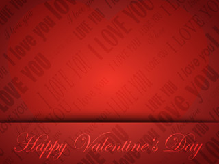 valentines day lettering background