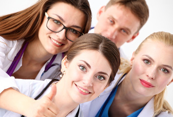 Fototapeta premium a team of young doctors