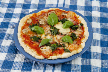 Whole pizza