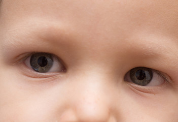 Naklejka premium oczy dziecka