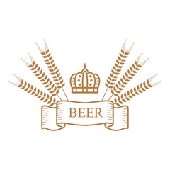 Logo for beer