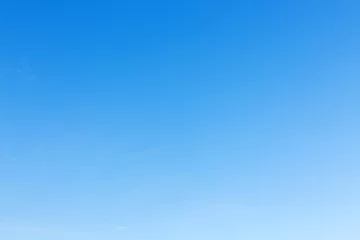 Türaufkleber Bereich klarer blauer Himmelshintergrund
