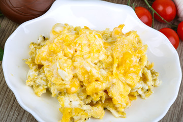 Scrambled eggs