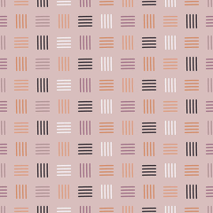 Seamless vector colorful background with abstract geometric shapes