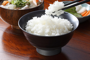 ご飯/豚汁/漬け物