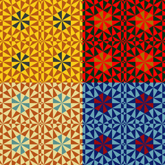 Seamless abstract patterns