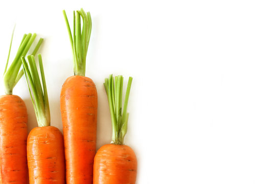 Fresh carrots - care about healthy nutrition