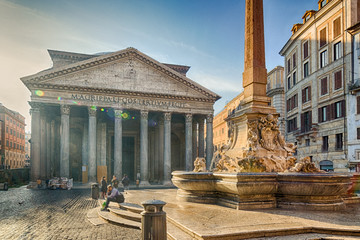 Fototapeta na wymiar Pantheon in Rome
