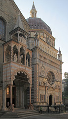 Fototapeta na wymiar Cappella Colleoni in the upper city, Bergamo