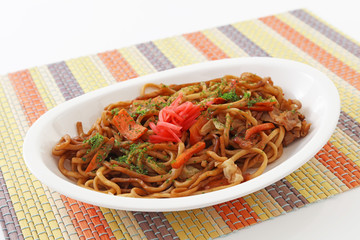 おいしそうな焼きそば