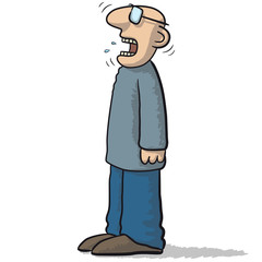 character who screams