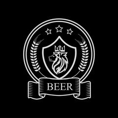 Logo for beer