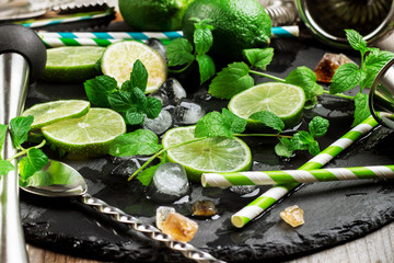 Mojito cocktail ingredients