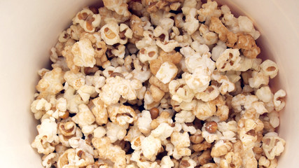 Popcorn closeup