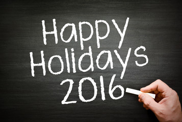 Fototapeta premium Happy Holiday 2016