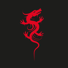 red dragon logo