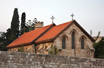Fototapeta premium Church of St. Luke in Haifa. Israel