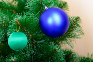 decorated Christmas tree