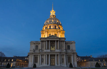 The cathedral of Saint Louis des Invalides.