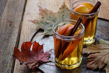  Apple cider with cinnamon