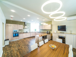 Modern kitchen interior Modern kitchen interior