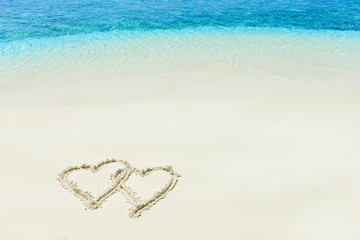 tropical beach in Maldives