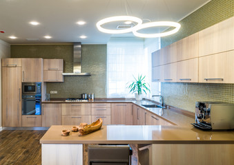 Modern kitchen interior Modern kitchen interior