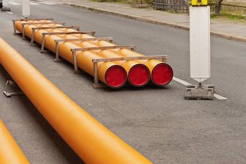 Neue Gasleitungen aus PE-Rohr - Gasrohre aus Kunststoff