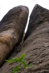 Felsspalte