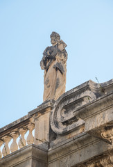 Roman Catholic Assumption Cathedral in Dubrovnik, Croatia
