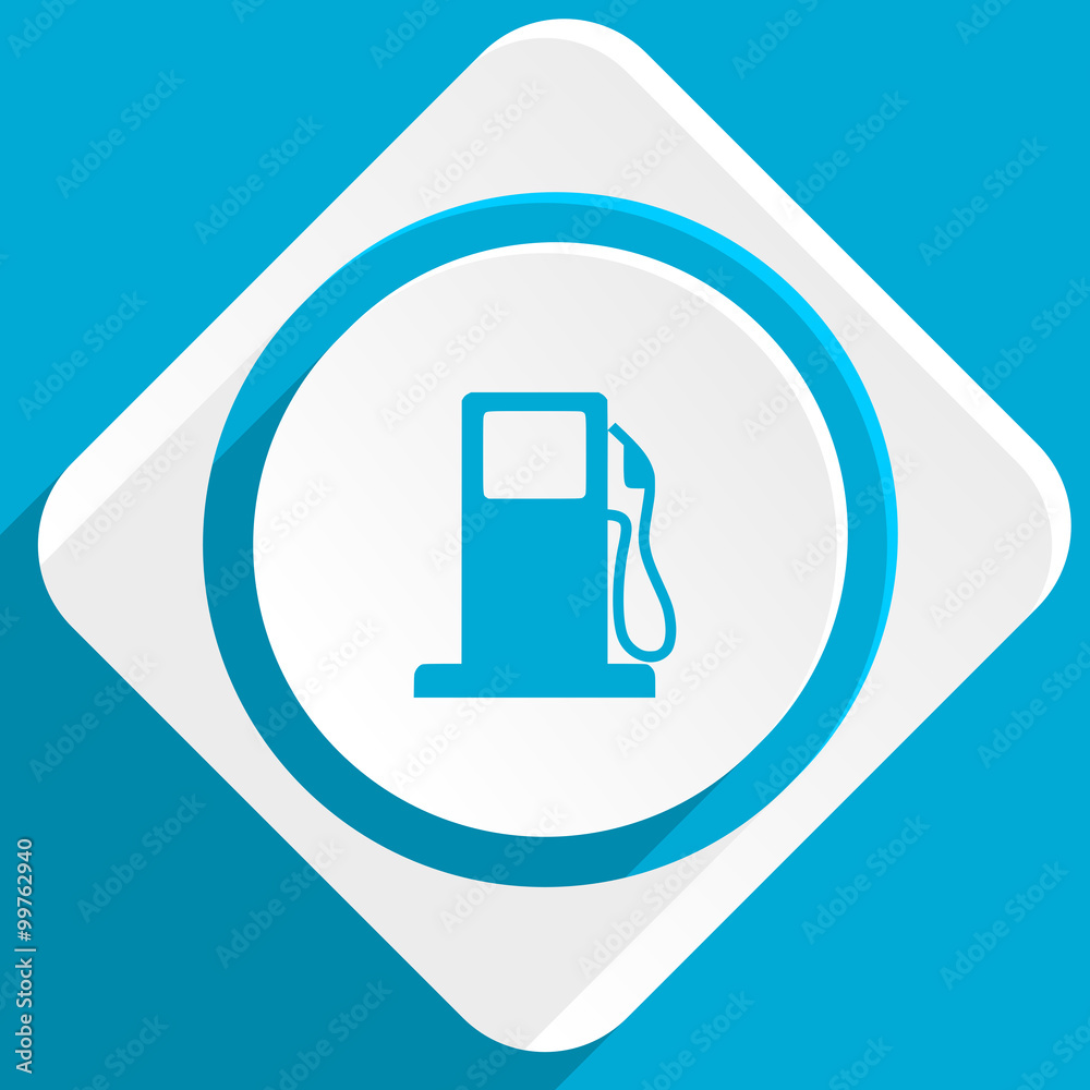 Poster petrol blue flat design modern icon for web and mobile app