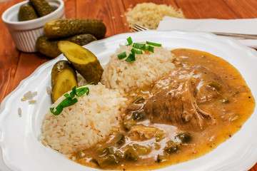 Gherkin traditional sauce