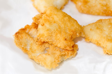Fried cod