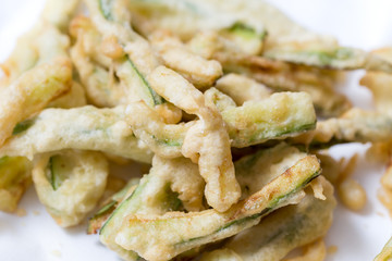 Fried zucchini
