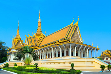 Fototapeta premium Royal Palace Pnom Penh, Cambodia