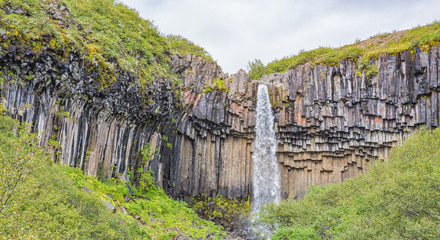Svartifoss Waterfall