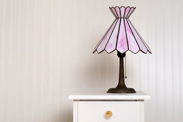 antique stained glass lamp