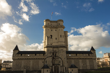 Obraz premium The Vincennes castle, Paris, France.
