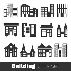 Building Icons Set