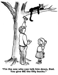 Money to Persuade Cat