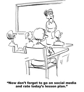 Rate Lesson Plan On Social Media
