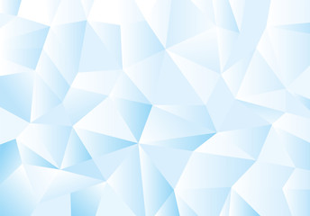 Blue geometric pattern, triangles background, polygonal design.