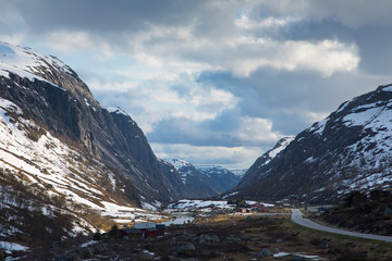 Norway landscape at Lysebotn