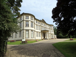 Sewerby Hall, Bridlington East Yorkshire, UK. A Georgian house in the grounds of Sewerby Park