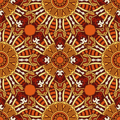 Vector abstract  geometric seamless pattern 