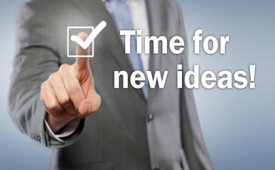 time for new ideas