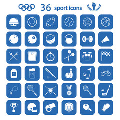 sport icon set