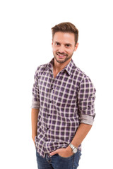 Fototapeta premium Studio shot of a young man